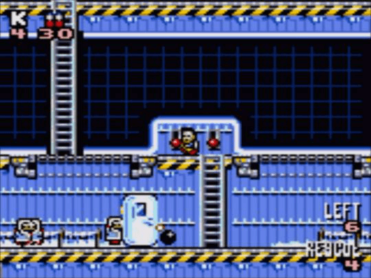 Man Overboard screenshot 3 for Sega Game Gear